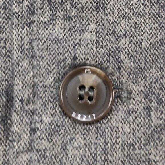 Paul Saint Brown Gray 100% cotton button down blazer suit jacket size L - Picture 10 of 11